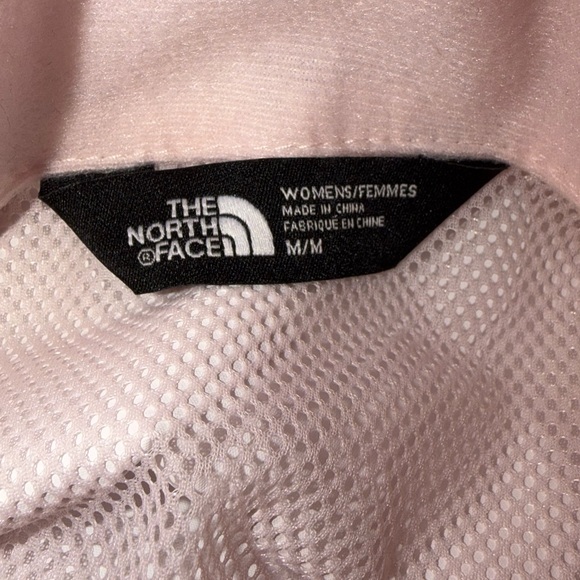 Super Nice The North Face Resolve Pale Pink Hooded Rain Jacket - Picture 7 of 7